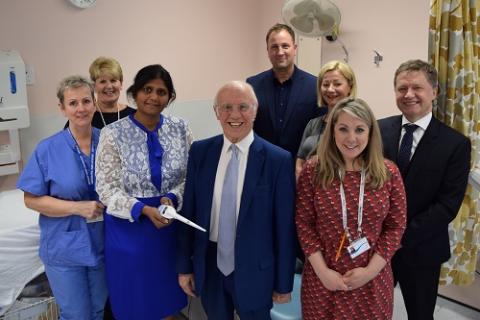 Scanning equipment donated to Ninewells Hospital