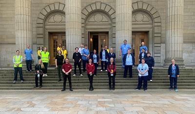 Farewell to Caird Hall after 135,000 jabs