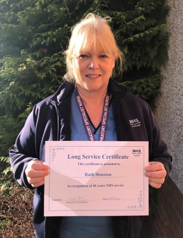 Celebrating 40 years with the NHS