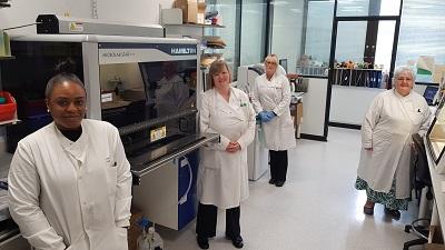 One Year On – Over 140,000 COVID-19 tests carried out by Tayside lab team 