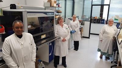 One Year On – Over 140,000 COVID-19 tests carried out by Tayside lab team