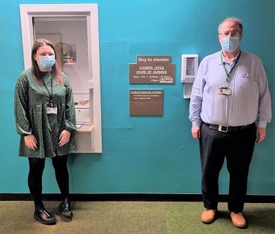 NHS Tayside Modern Apprentice celebrates new job