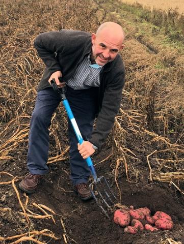 Key appointments made by James Hutton in potato and barley fields 