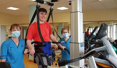 Tayside teenager making strides in road to recovery