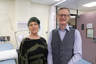 Jennifer Robertson and Professor Russell Petty
